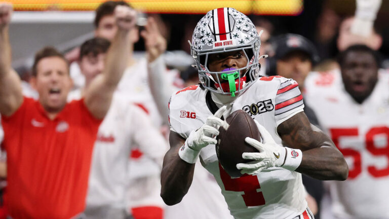 Ohio State’s Chip Kelly reveals Jeremiah Smith’s interaction before title game heroics