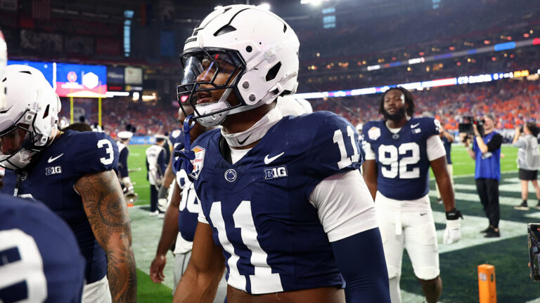 Abdul Carter said a fond farewell to Penn State after declaring for the 2025 NFL Draft.