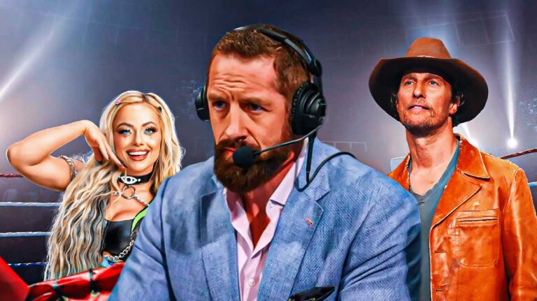 WWE announcer photobombs Liv Morgan’s Matthew McConaughey