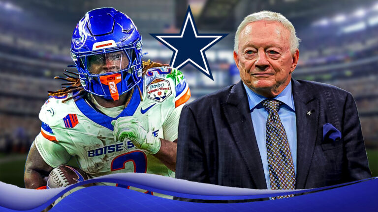 Boise State RB Ashton Jeanty looks to Cowboys Jerry Jones