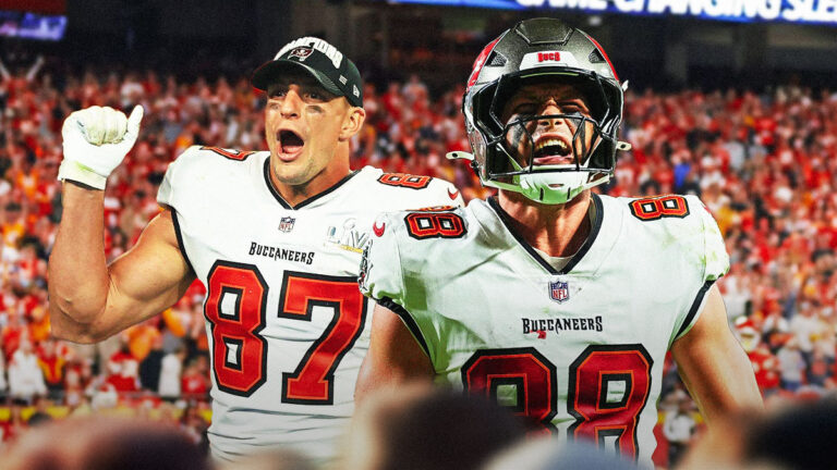 Buccaneers’ Cade Otton outplays Rob Gronkowski with an impressive playoff catch