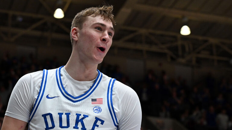 Duke basketball player John Scheier has Cooper Flagg ‘100%’ the admission will attract the attention of NBA teams