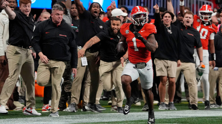 Georgia football player Trevor Etienne made the first move after the announcement of the 2025 NFL draft.