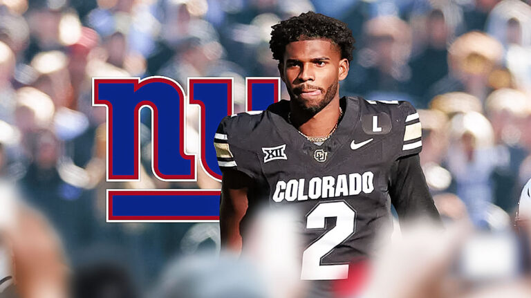 The Giants were poised to draft Shedeur Sanders in 2024