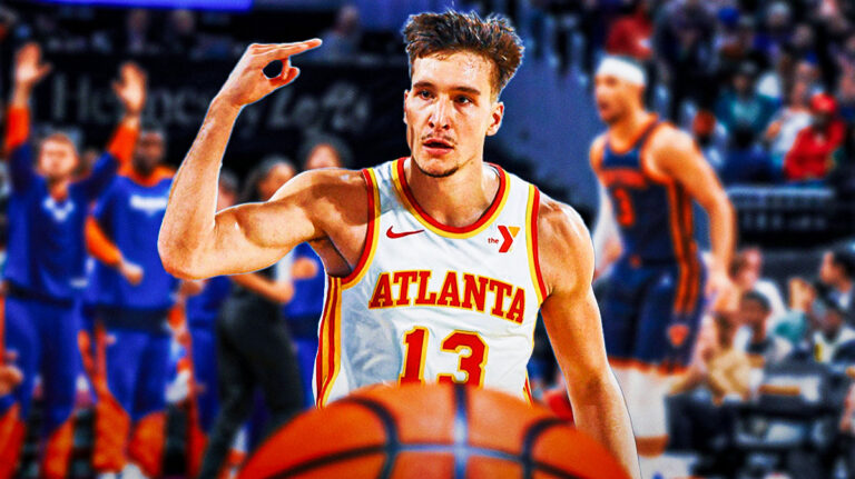 Hawks’ Bogdan Bogdanovic snaps historic 3-point streak against Knicks