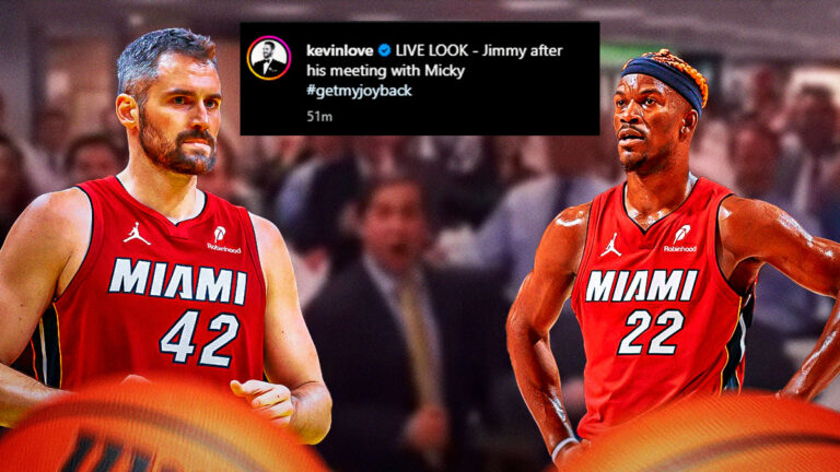 Kevin Love stokes Jimmy Butler trade rumors with wild IG posts