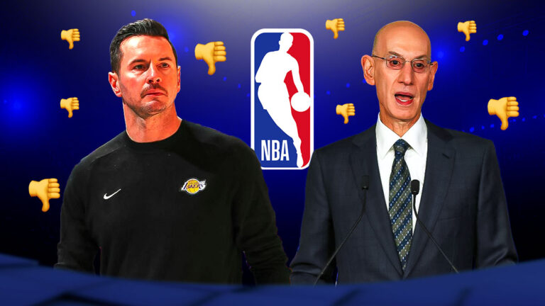 Lakers JJ Redick is “not a fan of Adam Silver’s ideas with 10 minutes