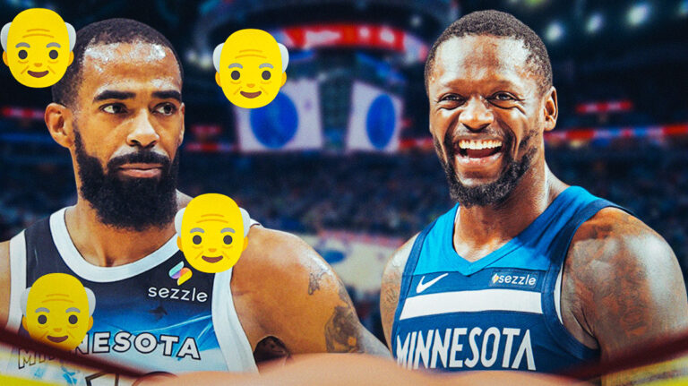 Timberwolves’ Julius Randle is 100% real about Mike Conley being ‘old as hell’