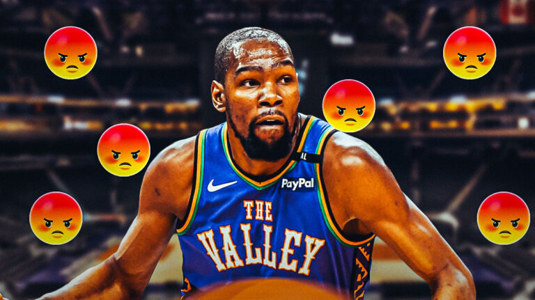 The Suns’ Kevin Durant is putting the dreaded fan in his place