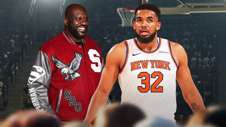 Knicks fans will love Shaq’s acknowledgment of Karl-Anthony Towns