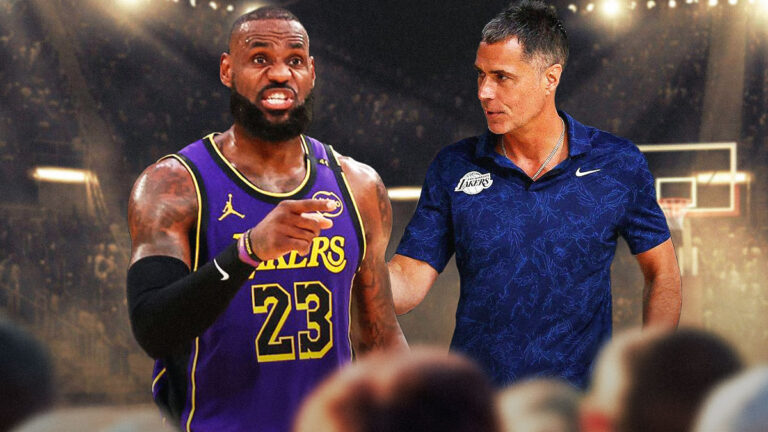 Did LeBron James send a subtle message to Rob Pelinka after loss to Clippers?