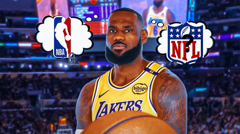 Lakers’ LeBron James seriously considered an NFL career during the NBA lockout