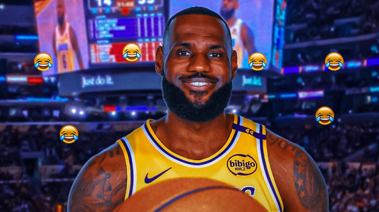 Lakers’ LeBron James lost with NSFV New Heights callout of heckler’s viral tweet