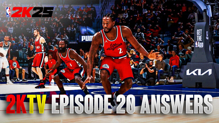 NBA 2K25 2KTV Episode 20 Answers