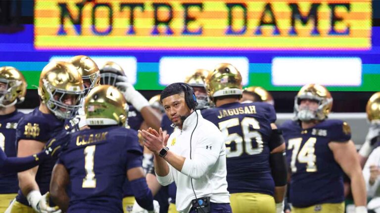 Notre Dame’s Marcus Freeman wins the Bear Bryant Award after an incredible CFP