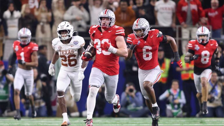 Ohio State’s Ryan Day believes Jack Sawyer’s stunning play made him a Buckeye legend