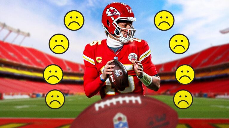 Patrick Mahomes gets breaking news in the middle of the AFC Championship