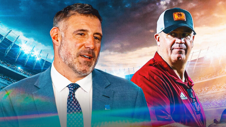 Bill O’Brien hilariously pranks the Patriots’ Mike Vrabel on VEEI