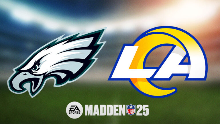 Results Rams vs. Eagles according to Madden 25