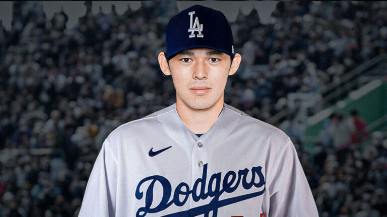 Dodgers’ Rocky Sasaki sends 3-word message to fans during Lakers-Wizards game