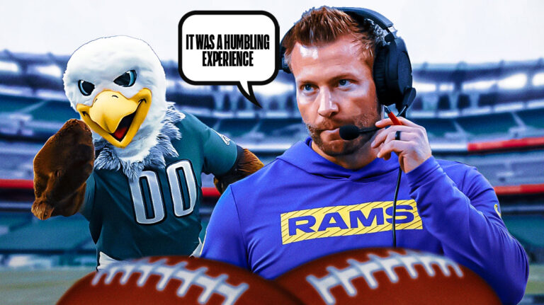 Sean McVay reveals what the Rams learned from their Week 12 loss to the Eagles