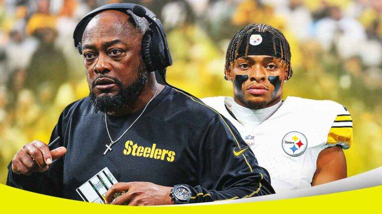 The Steelers’ Justin Fields is getting a lot of support from Mike Tomlin despite the bench