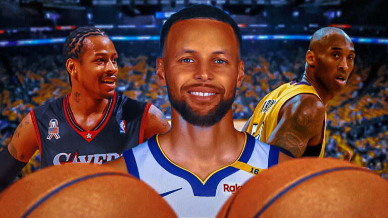 Warriors’ Stephen Curry surpassed Allen Iverson, Kobe Bryant in NBA history