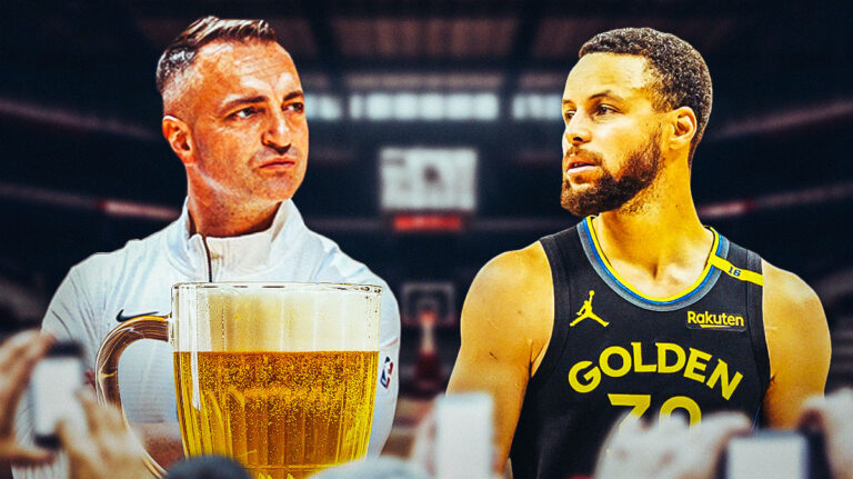 With the retirement of Stephen Curry, the coach of the Raptors will “get drunk”