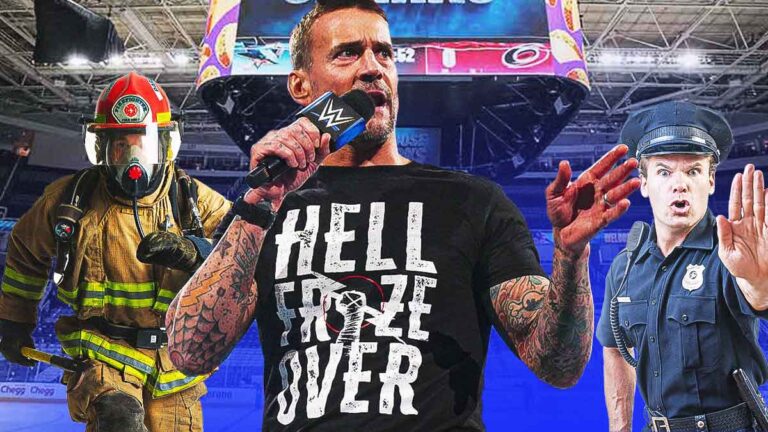 WWE superstar CM Punk calls out first responders to fight the LA fire