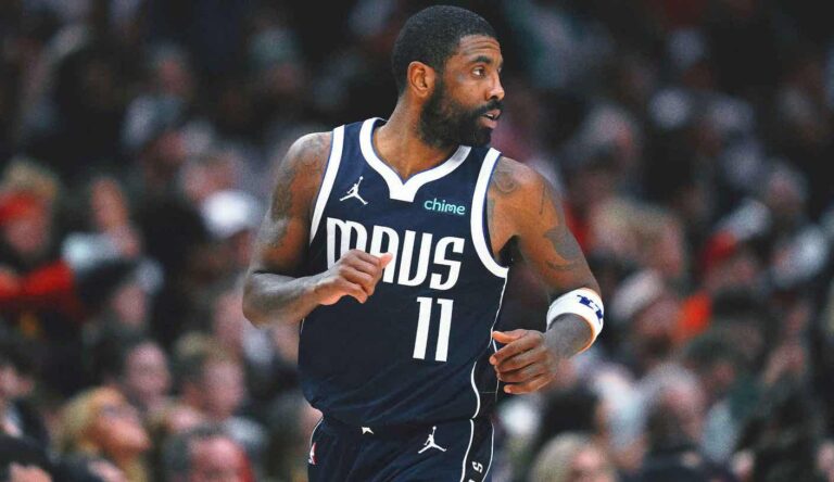 The Mavericks don’t yet have a timeline for Kyrie Irving’s return from a back injury