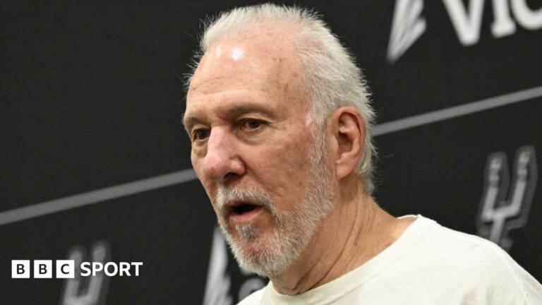 Gregg Popovich: The San Antonio Spurs Coach will not return this season after the impact