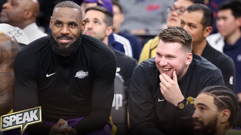 How impressive is the Chemistry of the Luke Dončić and LeBron James’? | Speak