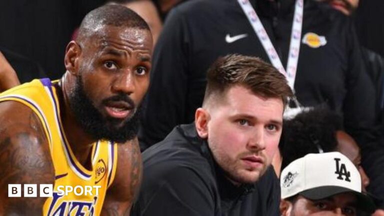 LeBron James is excited “Special” Luke Doncic Link in La Lakers