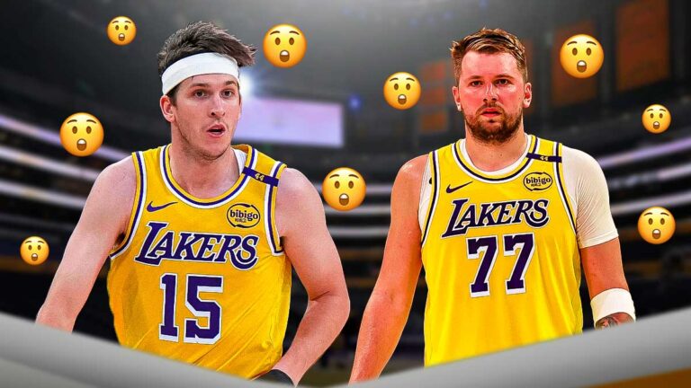 Lakers Austin reacts questions Tupina Luka Doncic demand after Hornets Loss