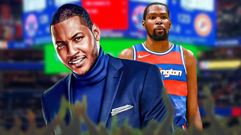 Carmelo Anthony says Kevin Durant to finish his career with wizards