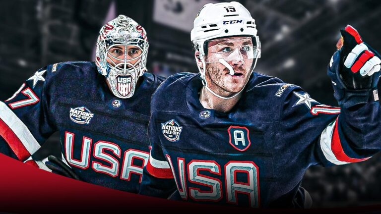 Team USA Books Spot in 4 nations finals ends lost Skid vs Team Canada