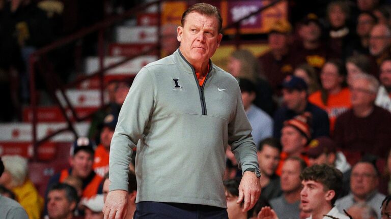 Illinois coach Brad Underwood sends a message to the NCAA selection board