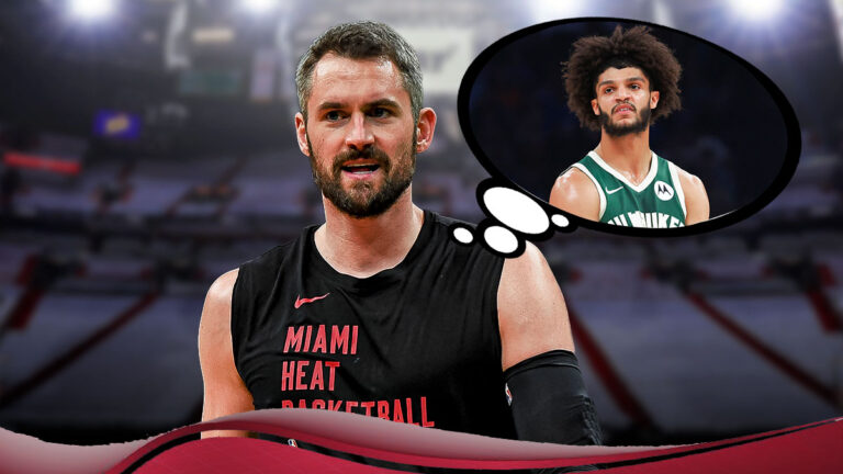 HEARTS Kevin Love has jokes after 2025. years of competition during the dunk