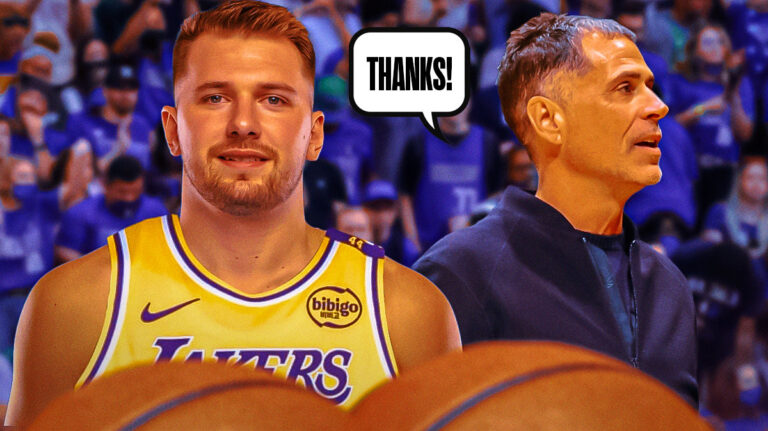 Lakers ‘Rob Pelinka Rubs Luka Doncic Trade in Mavericks Fans’ facial with Nico Harrison Comments