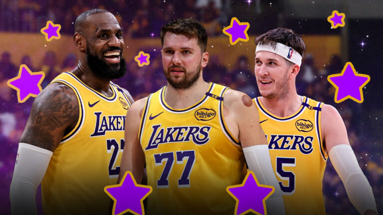 Lakers’ Lebron James Sparks Buzz with ‘Lucky’ Luka Doncic, Austin Reaves Post