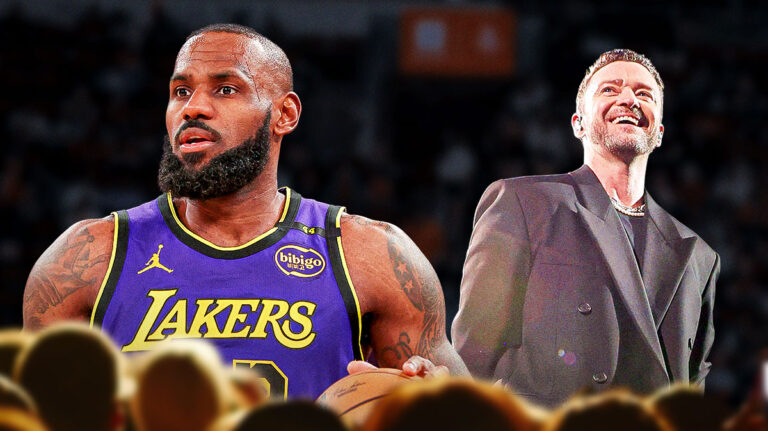 Lebron James Channels Justin Timberlake with Lakers Hipe Video