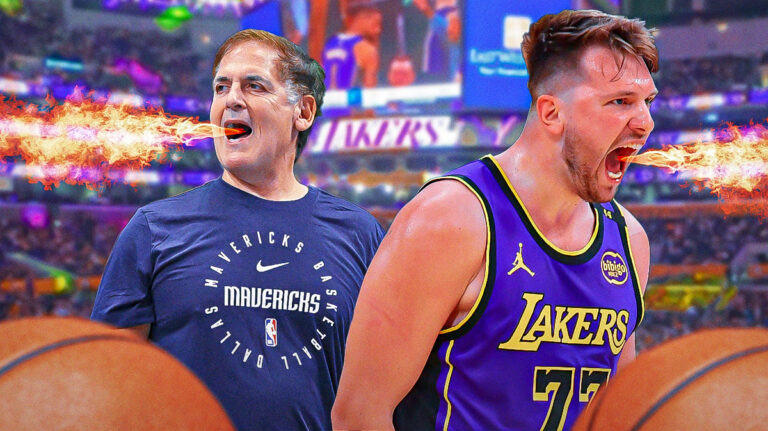 Reply with 3 words Luka Doncyca on the brand of Cuban’s Lakers-Mavericks game garbage