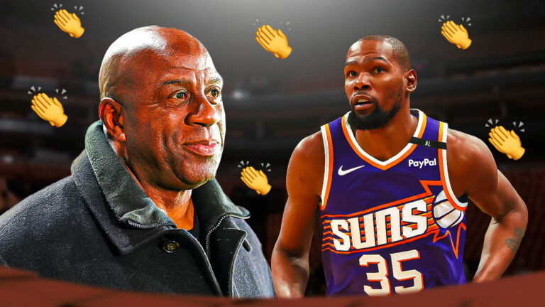 Magic Johnson congratulates Suns’ Kevin Durant at 30,000 Terms of Milestone