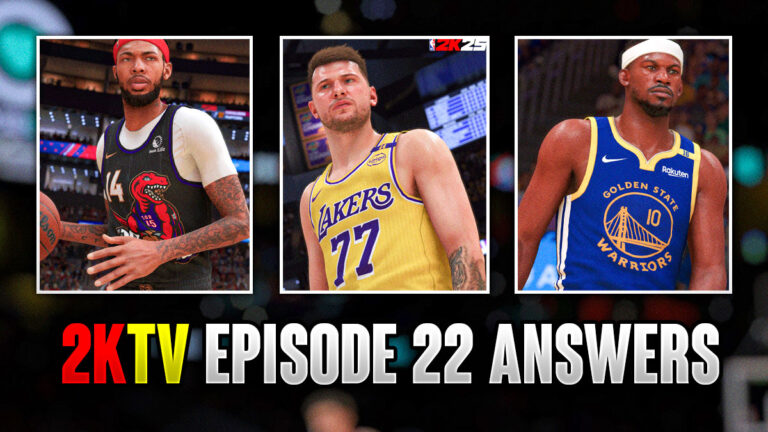 NBA 2K25 2KTV Episode 22 Answers