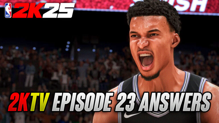 NBA 2K25 2KTV Episode 23 Answers