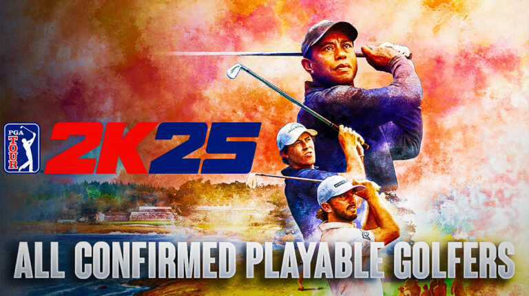 PGA Tour 2K25 RSTER – All are confirmed golfers so far