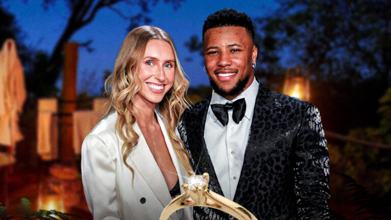 Sakuon Barkley Reveals Engagement Details in the middle of Super Bowl 59