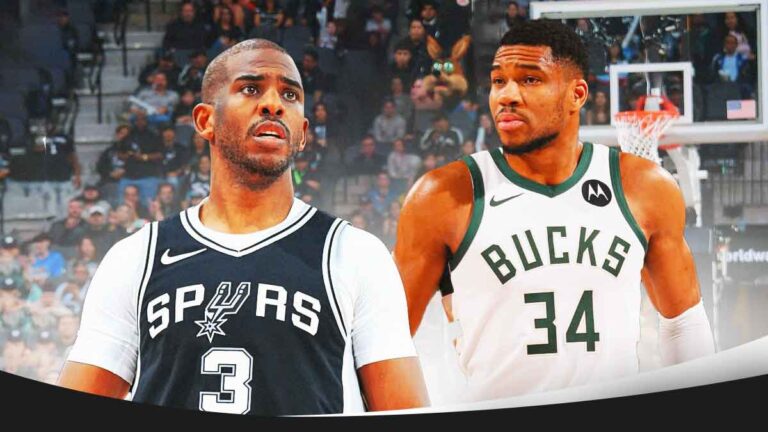 Chris Paul, Giannis Antetokounpo is a heated heated exchange after Spurs Beat Bucks