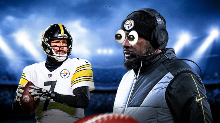 Ben Roetlisberger hit Steelers with eyes eyes, take in the middle of the playoffs