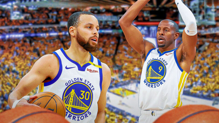 Stephen Curri Drops Andre Iguodala Truth Bomb In front of Jersey Pension